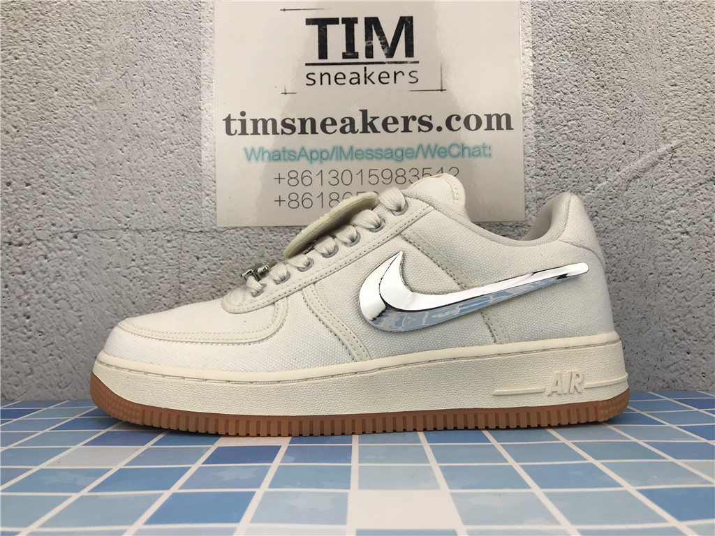 Travis Scott x Nike Air Force 1 Sail - AQ4211 101